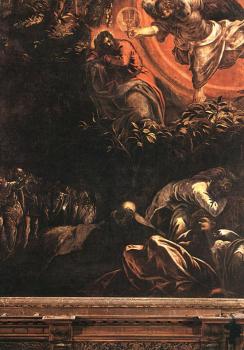 Jacopo Robusti Tintoretto : The Prayer in the Garden